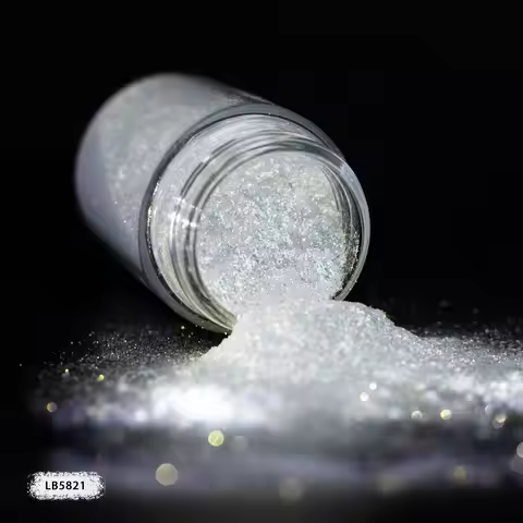 40g/bag DIAMOND UNICORN IRIDESCENT GLITTER Diamond Dust Nail Pigment Glitter Nail Eye Powder Dust Ch