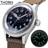 Thorn 36mm Titanium A11 Military Field Watch Retro NH35 Movement Automatic Watches Sapphire Crystal  Waterproof 200M Wristwatch