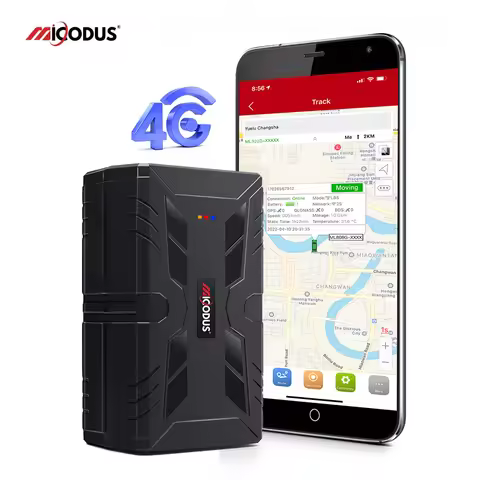 MiCODUS Car GPS Tracker 4G ML920G 20000mAh Superstrong Magnetic 4G GPS Tracking Device Vibrate Move 