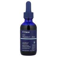 Trace, Ionic Vitamin C + Zinc, Liquid Mineral Supplement, 2 fl oz (59 ml)