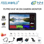 FEELWORLD F5 Pro V4 Touch Screen DSLR Camera Field Monitor 3D LUT 4K HDMI Input Output Tilt Arm (5.5