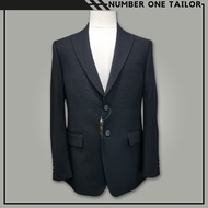 Blazer Hitam Lelaki2 Button