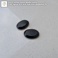 H2C Rearview Mirror Bolt Cover - 2 PCS 1 SET/