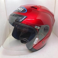High Quality Motor Helmet KHI K12.1 with Clear Visor (Original Helmet) ( GOLD RED )