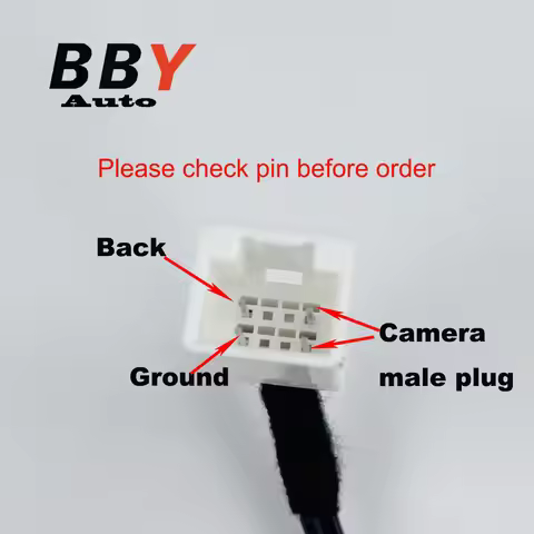 8Pin Backup Camera Retention Adapter For Subaru Forester SH SJ Impreza GE GH GR GV GJ GP Legacy Outb