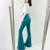 seluar bootcut perempuan seluar bootcut woman bootcut pants Slim-Fit High Waisted Flared Pants