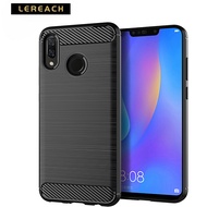 Lereach TPU Case for Huawei Nova 3i 5T Honor 20 Soft Carbon Fiber Silicone Brushed Anti-knock Phone Cases Back Cover