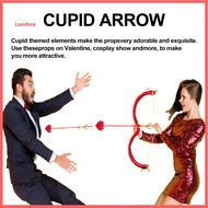 Cupid Themed Cosplay Accessories Cosplay Prop Bow and Arrow Valentine's Day Heart Shape Bow Prop for