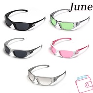JUNEGOODS Oval Shades Fashion Fishing Cycling Eyewear