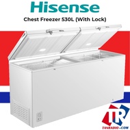 Hisense ( FC650D4BWB ) Solid Door Chest Freezer 530L Peti Sejuk Beku