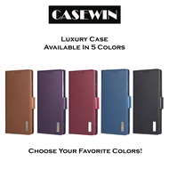 CASEWIN C1 Flip Leather Case For Samsung S25 FE S25 EDGE S25 Plus S25 Ultra S25 S24 Plus S24 Ultra S
