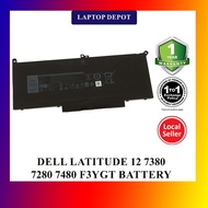 Dell Latitude 12 7000 7280 7380 7390 7480 F3YGT 7.6V 60Wh Replacement Battery