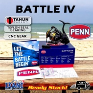 PENN BATTLE IV 2024 SPINNING FISHING REEL MESIN PANCING LAUT DALAM SALT WATER SW MCM TWINPOWER