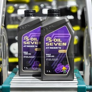 S-OIL SEVEN 4T RIDER 9 MA2/10w40/50 Engine OIL Size 1L (Fully Synthetic) Genuine Synthetic 1