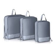 กระเป๋าจัดระเบียบเสื้อผ้า กระเป๋าจัดระเบียบเดินทาง กระเป๋าเก็บของเดินทาง Travel storage bag 3ชิ้น 3ขนาด กว้าง 20ซม. 30ซม. 38ซม. สำหรับกระเป๋าเดินทาง ให้เป็นระเบียบ Simplemall