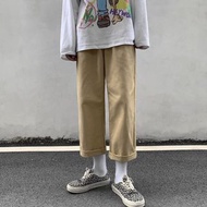 🇺🇸🇯🇵 Size: M-XL 日韓系男裝工裝九分褲