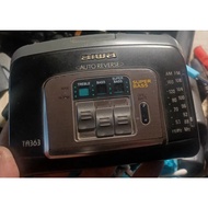 AIWA WalkmanTA363 Dual-Channel Tape Machine, with Radio Function