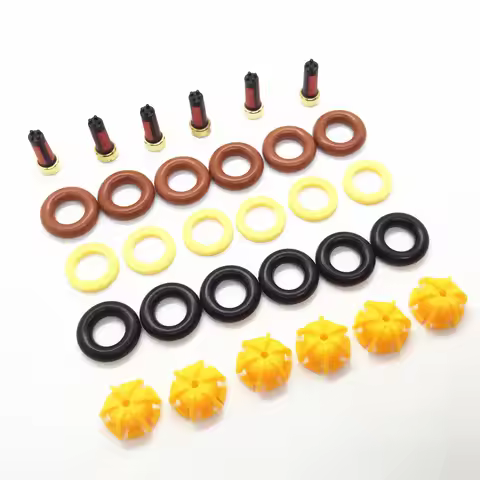 6sets Fuel Injector Repair Kit For BMW E30 325I M60 V8 Pintle Valve Injection 0280150415 0280150778 