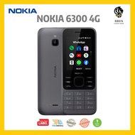 NOKIA 6300 4G DUAL SIM [colour: CHARCOAL] (ORIGINAL NOKIA MALAYSIA)