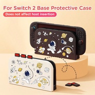 ฝาปิดเปลี่ยนได้รุ่น NS2 Gen ดีไซน์อวกาศนักบิน ที่ป้องกันฐาน ใช้ร่วมกับฐาน Switch 2 (2025) ใหม่ สีชมพ