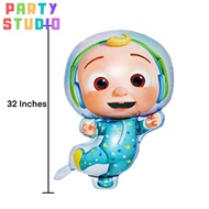 [KK birthday] Cocomelon Balloon Set 5 in 1 Cocomelon Party Needs Cocomelon Theme Cocomelon Party Nee