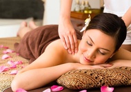 โปสเตอร์ภาพนวดแผนไทย นวดสปา อโรม่า ท่องเที่ยวแบบผ่อนคลาย Thai Massage  P-108MS  ขนาด A3 กว้าง 42 x ส