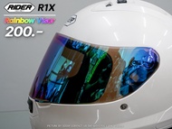 ชิลด์หมวกกันน็อค Rider R1X (เฉพาะชิลด์หมวกกันน็อค) /(Helmet visor only) !!320SP