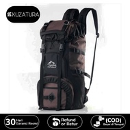 HITAM Tas Gunung Ransel Carrier Backpack Hiking Travel Bag Camping Trekking Camper Carier Traveling 