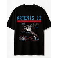Artemis Ii Space Viking T-Shirt, Norse Space Design, Casual Warrior Tops