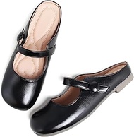 Women's Cute Mary Jane Flats Strap Ballet Shoes Dressy Comfortable Light Weight Slip on Walking Shoe