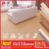 [24pcs] Vinyl Flooring DIY | Vinyl Plank | The Cheapest Vinyl Flooring | YES, VINYL - 3mm