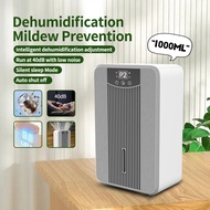 SG Stock Wired Dehumidifier machine 1000mL Large capacity Auto Shut-Off Household Cycle Quiet 35dB E