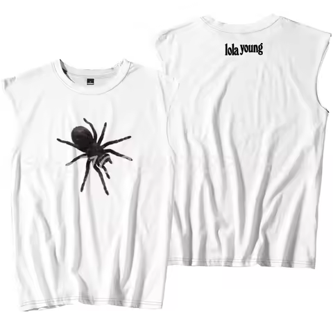 Lola Young Spiders Tank Tops Sleeveless T-Shirt Women Men Casual Outdoor Sportwear