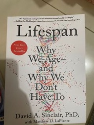 Lifespan why we age and why we don't have to