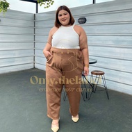 Naomi Pants/ Big Size Long Pants/ Jumbo Long Pants/ Plus Size Long Pants/ Jumbo Scuba Pants/ Big Siz