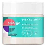 Emerge For Naturals Hair Mask Back To Life 15 Ounce (Pack of 2)