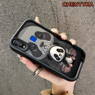 CHENYYKA Casing Hp VIVO Y95 Y93 Y93s Y91 Y91i Case Hp Pola Panda Kartun Casing ponsel jual panas Kes