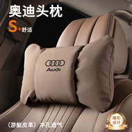 Xinkai Suitable For Audi Headrest Lumbar Support Neck Pillow A3/A4L/A5/A6L/Q3/Q5/Q7 Car Special Seat
