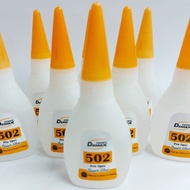 Glue : DEMAX Fast 502 Super Glue - 20 Gram ( 20 bottles ) Super Glue Wood Glue Gam Kuat