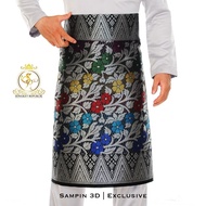 💥Songket Republik Sampin 3d Exclusive Samping Lelaki Samping Raya 2025 Sampin Asli Samping Dewasa