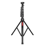 onlylove KINGJOY MC1192 Mini Tripod Stand Desktop 8kg/17.6lbs Load Capacity 5 Levels Height Adjustab