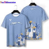[Free Custom Jersey] 2026 NEW Family Gathering DESIGN Family Vacation Jersey Baju Lelaki Sublimation