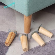 FUSIONEDGE Wood Furniture Leg Furniture Cabinet Feet 4 Pcs/set Sofa Feet Cabinet Support Cabinet Fee
