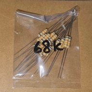 R 68K Ohm 0.5W 68 K Kilo 0.5 Watt 5 Percent Resistor 20 Pcs