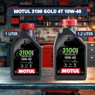 MOTUL 3100 GOLD 4T 10W-40 – (1 LITER/ 1.2 LITER)