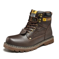 Caterpillar Casual Safety Shoes For Men Waterproof Mens Steel Toe Safety Work Boot Shoes Anti-smashi