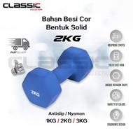 Barbel 3kg Gym Fitness Dumbell 2Kg Dumbell 1Kg/Dumbell 3Kg / Barbel Mini / Barbel Non Slip Dumbbell 