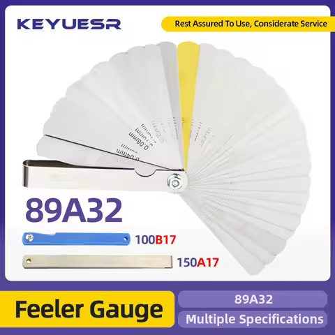 100B17 89A32 Feeler Gauge Set Of Probes Spark Plug Gap Gauge Probe Thickness Gauge Filler Gauge Valv