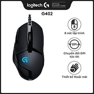 Chuột Game Có Dây Logitech Hyperion Fury G402 - 4000 DPI, LED, 8 Phím, Chơi game FPS siêu nhanh - Hà