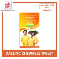 ♞DAYZINC (Ascorbic Acid + Zinc) Chewable Tablet 30s